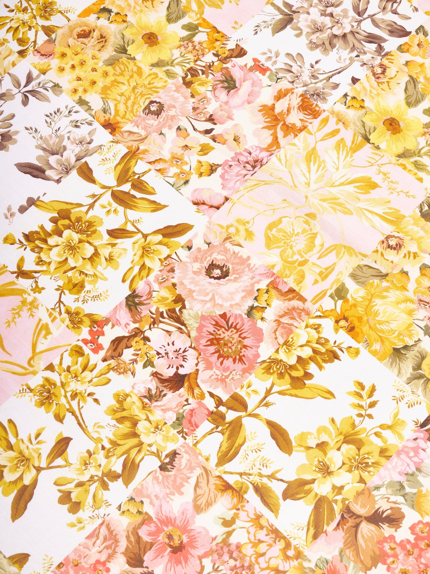 Zimmermann 女童拼贴花卉毛巾（黄色）