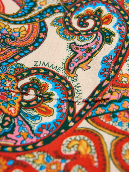 Zimmermann 女童 Paisley Ottie 连帽罩衫（多色）