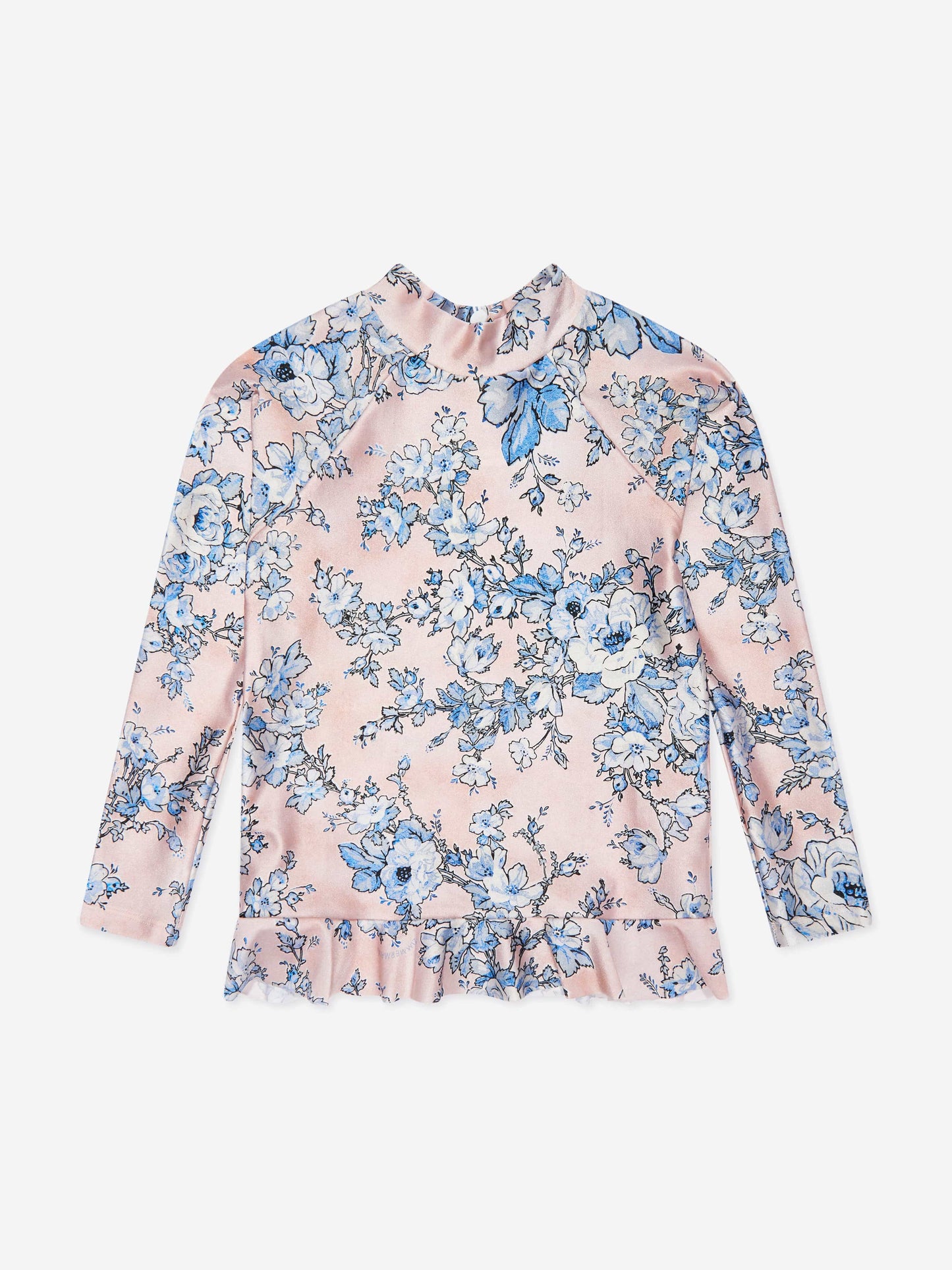 Zimmermann 女童多色花卉 Halliday Fril Rashie