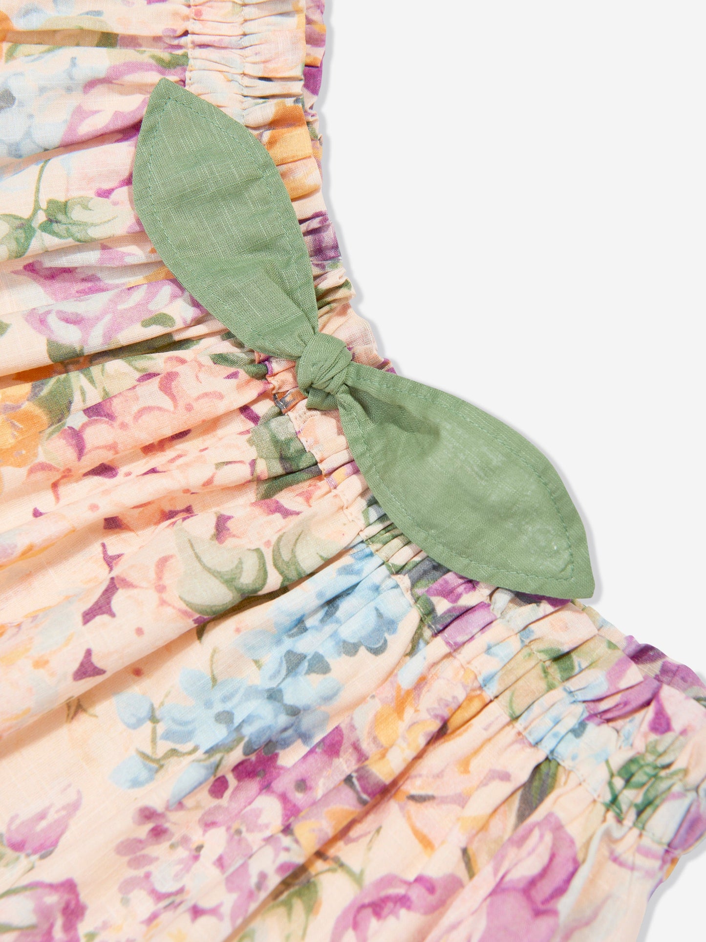 Zimmermann 女童花卉 Halliday 翻领半身裙（多色）