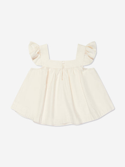 Zimmermann 女童 Halliday 象牙色牛仔上衣