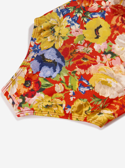 Zimmermann 女童 Alight Trim Frill 多色泳衣