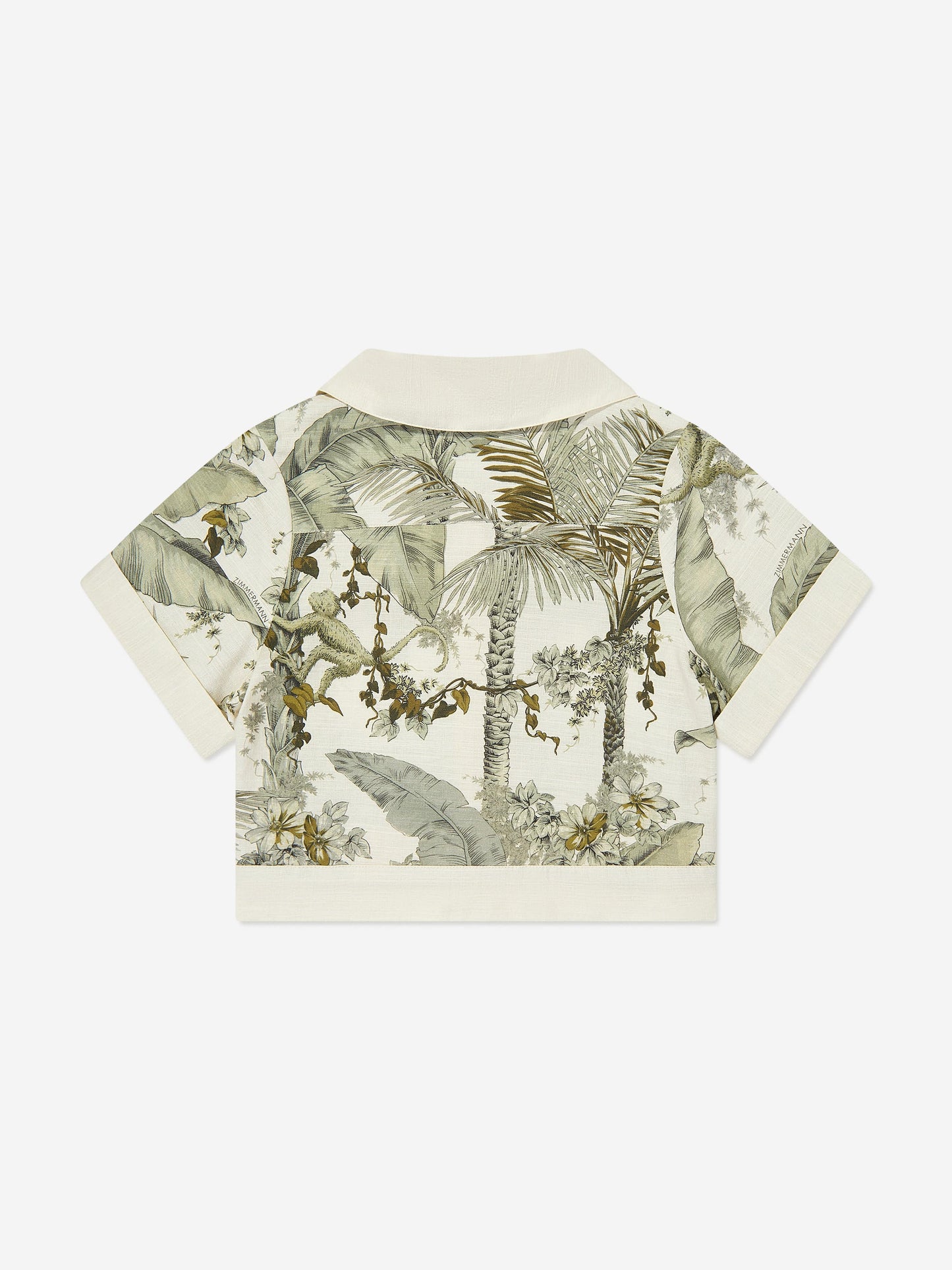 Girls Wylie Relaxed Blouse in Green