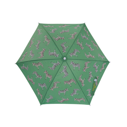 Green Zebra Umbrella