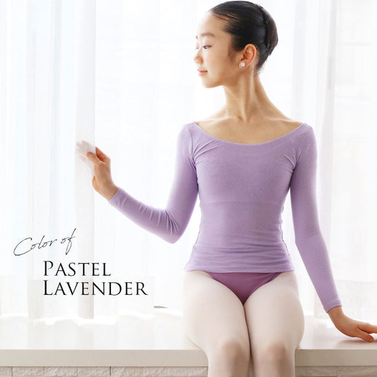 女童薰衣草"abby-w05/Pastel Lavender"芭蕾舞T恤