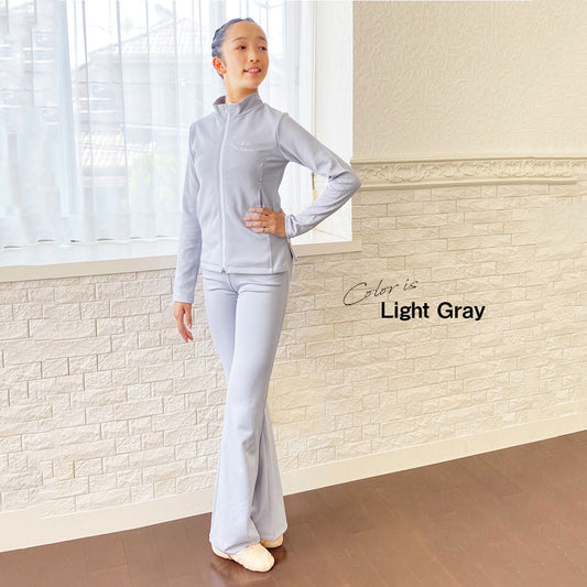 女童浅灰色"abby-w13/Light Grey"芭蕾舞套装