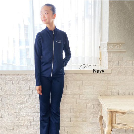 女童藏青色"abby-w13/Navy"芭蕾舞套装