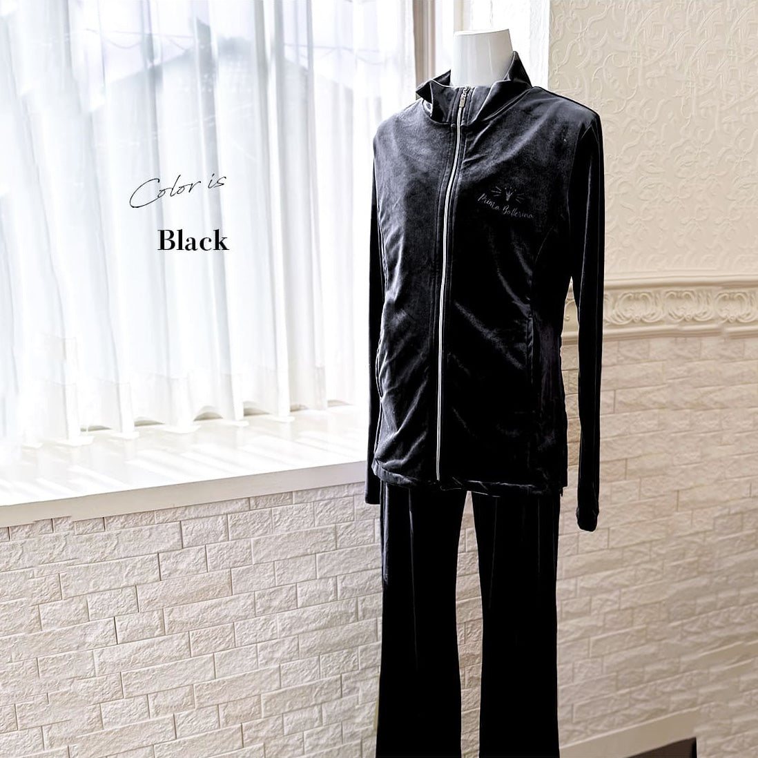 女童黑色丝绒"abby-w21/black"芭蕾舞套装