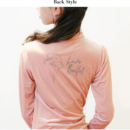 女童粉色丝绒"abby-w21/pink"芭蕾舞套装