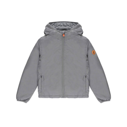 男童灰色棉服