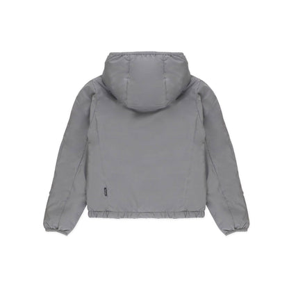 男童灰色棉服