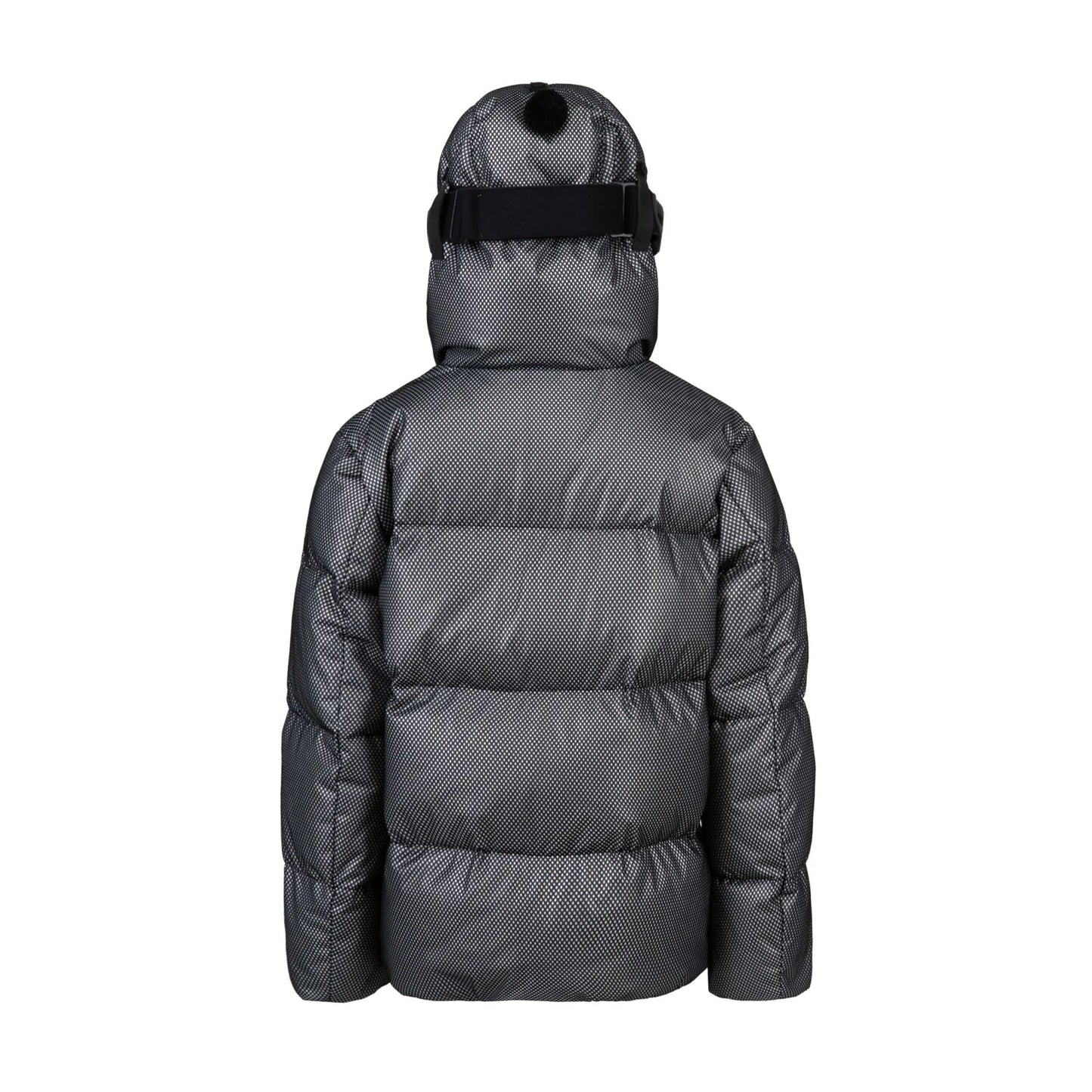 儿童银色滑雪羽绒服