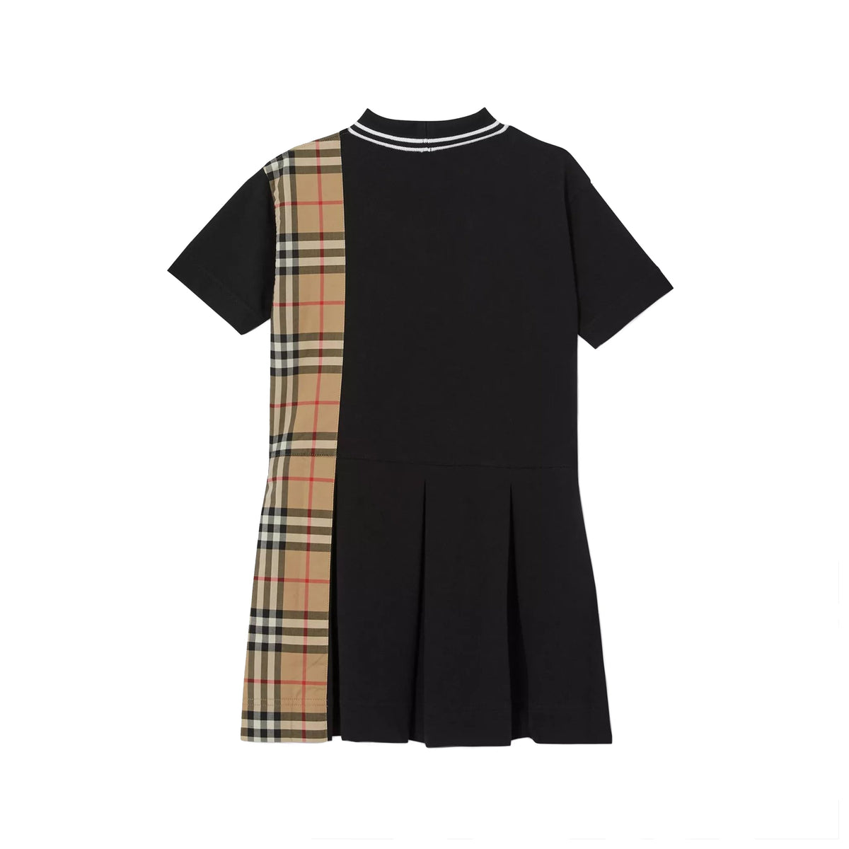Girls Black Cotton Dress