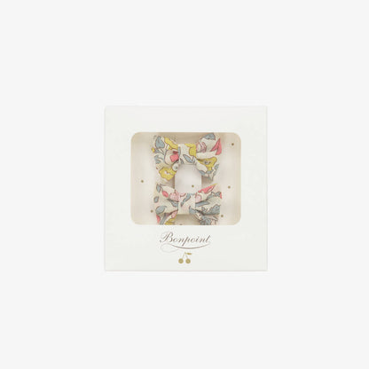 女童粉色碎花发夹