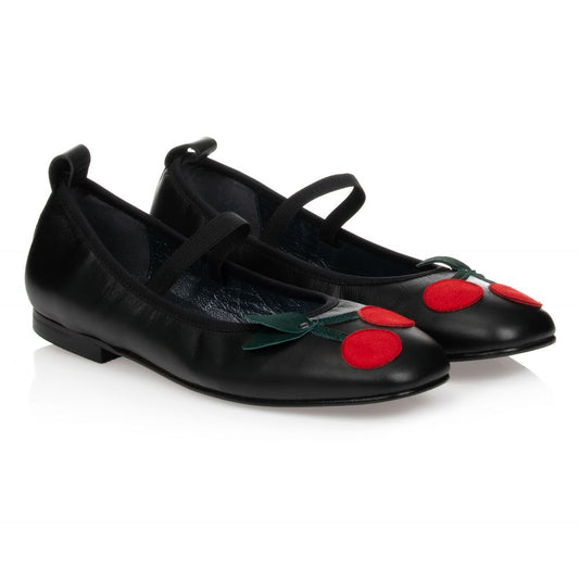 Girls Black Cherry Ballerina