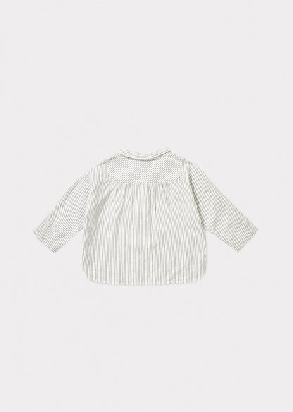 Baby Ecru Striped Shirt
