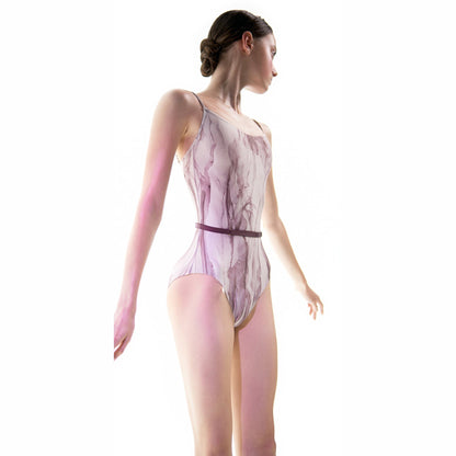 女士丁香紫芭蕾舞连体衣