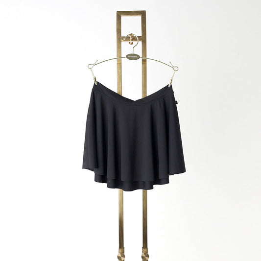 女士黑色芭蕾舞短裙(denise pull-on skirt/BLACK)
