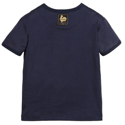 Boys Navy Blue 'Chinese New Year' T-Shirt