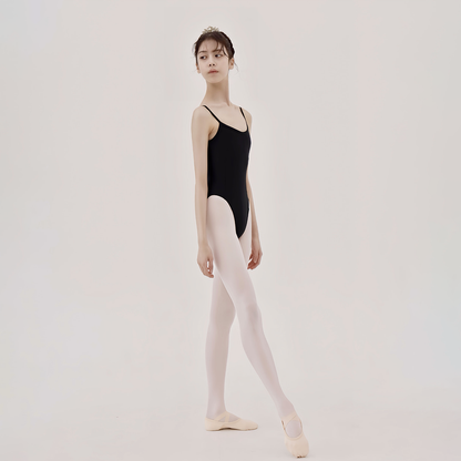 女童黑色芭蕾舞连体衣(New Bella Entrance Exam Leotard Black/black)