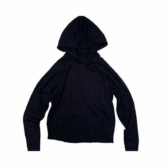 女童黑色芭蕾舞连帽上衣(DAD5038/black)