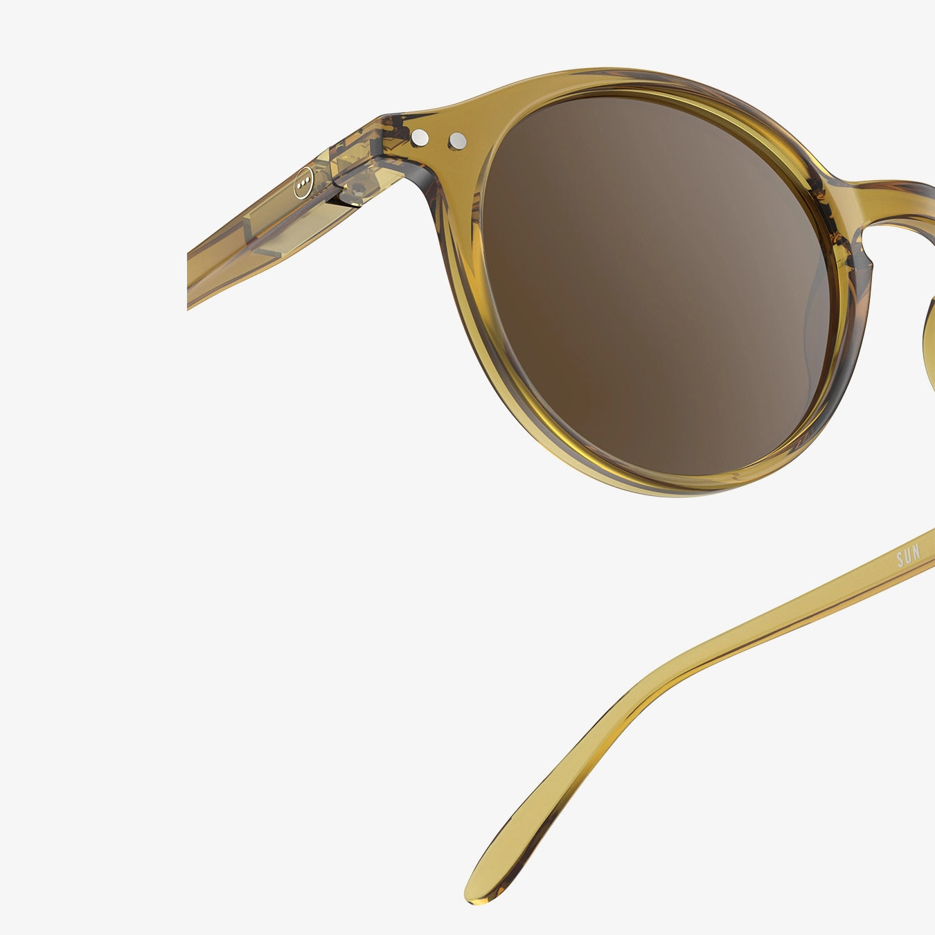 成人款绿色"SUN #D"太阳镜