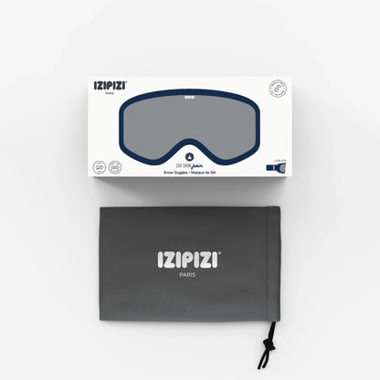 儿童藏青色滑雪镜