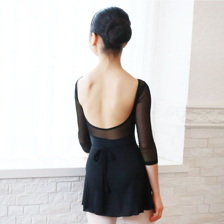 女童黑色"flora1/black"芭蕾舞连体衣