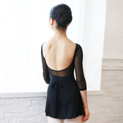 女童黑色"flora1/black"芭蕾舞连体衣