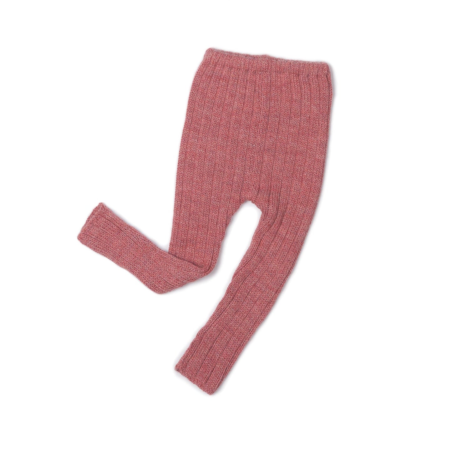 Baby Wine Red Alpaca Knitted Trouser