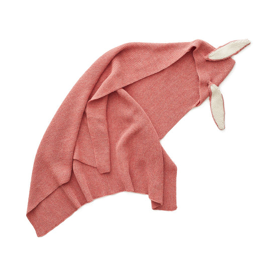 Baby Rose Baby Alpaca Bunny Blanket