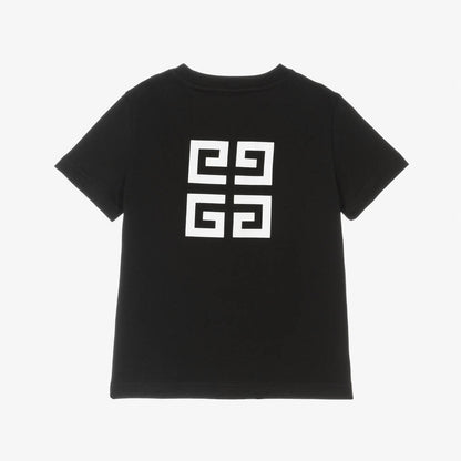 儿童黑色Logo棉T恤