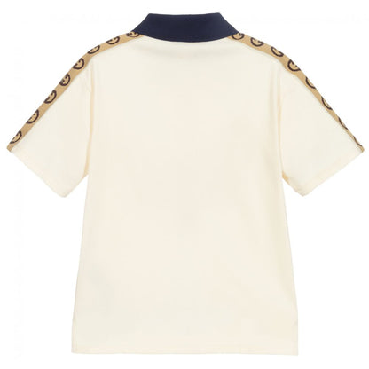 Boys Bone Mix GG Poloshirt