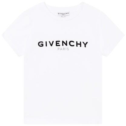 Boys White Logo T-Shirt