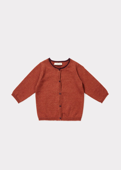 Baby Red Knitted Cardigan