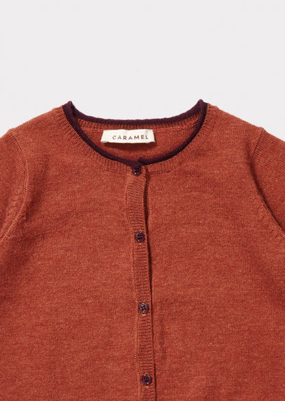 Baby Red Knitted Cardigan