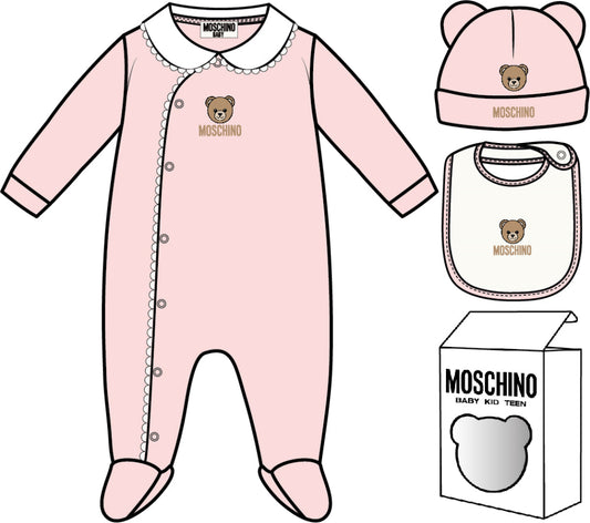 BABYGROW BIB+HAT SET