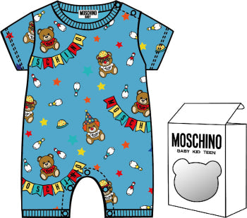 Baby Boy & Girls White Babysuit