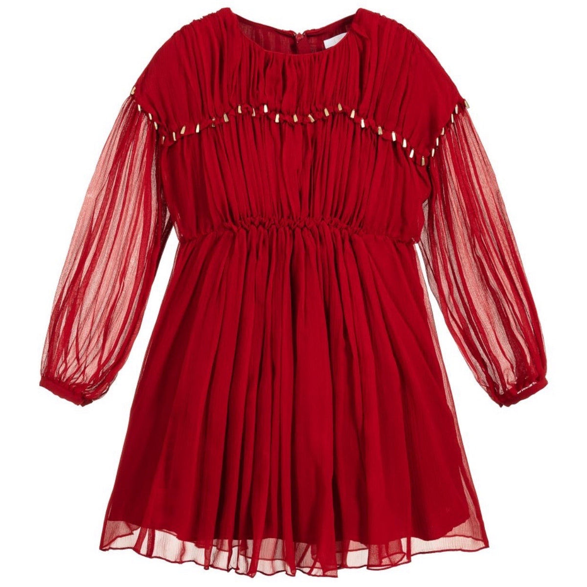 Girls Red Dress