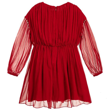 Girls Red Dress