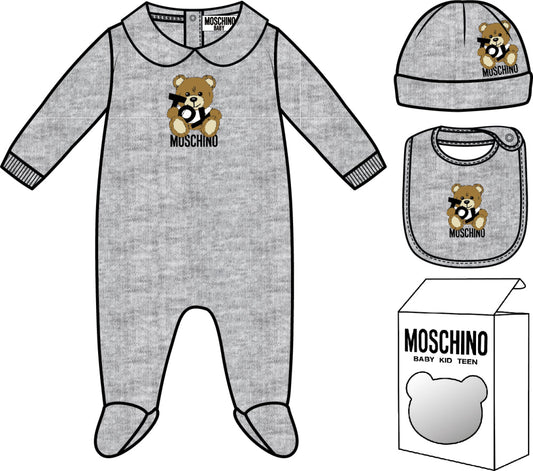 BABYGROW BIB+HAT SET