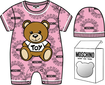 Baby Boy & Girls White Babysuit Set