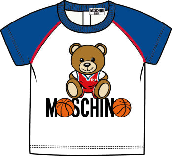 Baby Boys & Girls Grey Logo T-Shirt