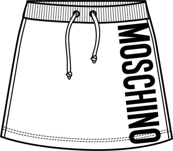 Girls White Skirts