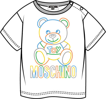 Baby Boys & Girls Navy Logo T-Shirt