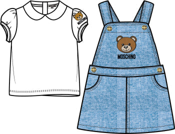 Baby Girls Blue Set