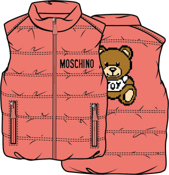 Boys & Girls Black Padded Down Vest