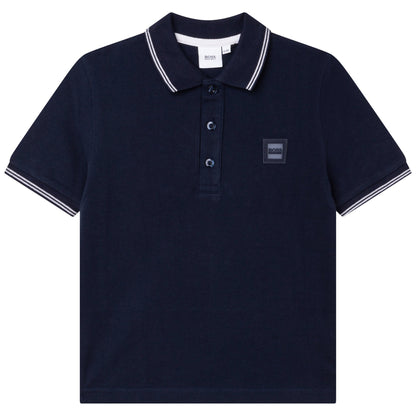 男童藏青色Polo衫