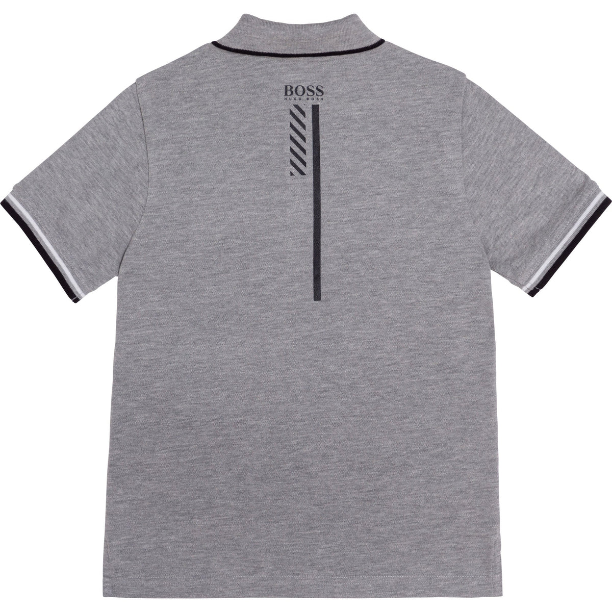 男童灰色Logo Polo衫