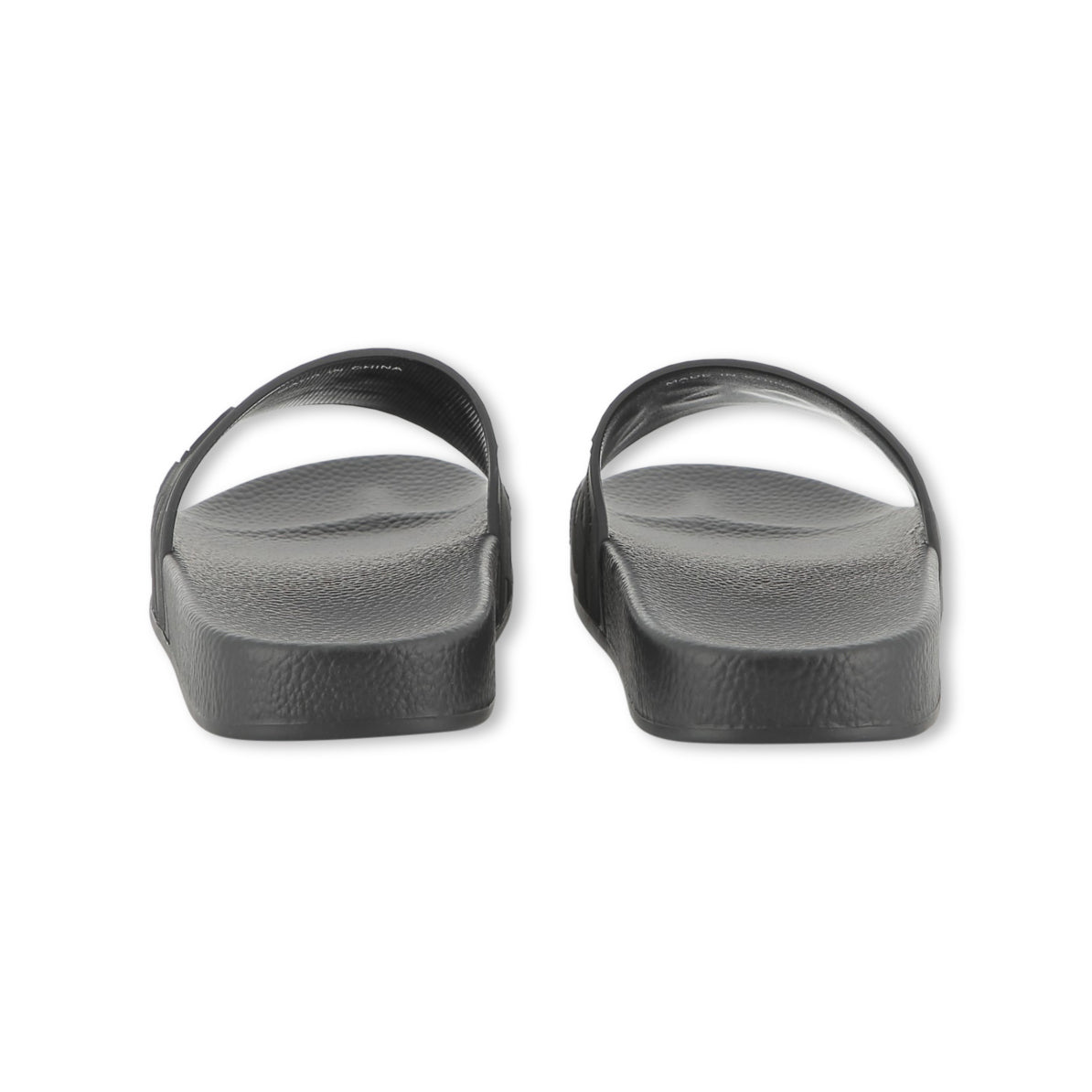 男童黑色Logo拖鞋